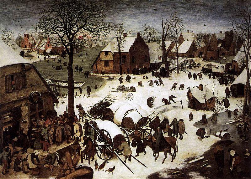 Pieter Bruegel the Elder The Census at Bethlehem